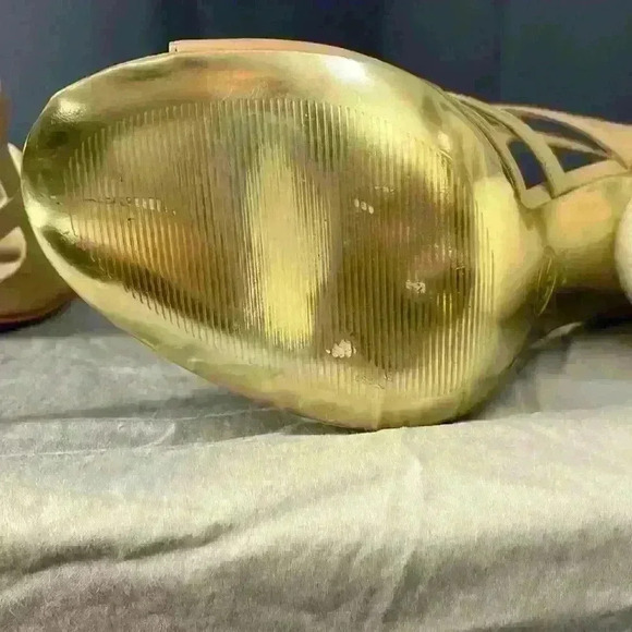 Micheal Kors Mavis Open Toe 3.5in Heels - Picture 5 of 6